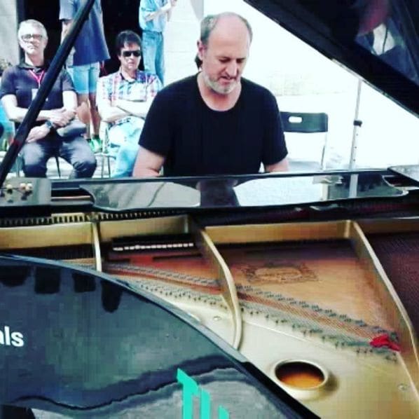 Public piano in Barcelona, Catalonia, Spain