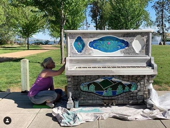 Photo of Klamath Falls Veterans Memorial Park at Klamath Avenue, Klamath Falls, Klamath County, Oregon, 97601, United States. Imagine playing a piano and gazing out of your…