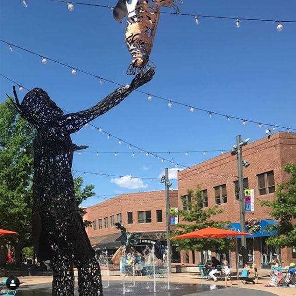 Photo of Old Town Square Fort Collins at J. L. Hohnstein Block, Old Town Square, Fort Collins, Larimer County, Colorado, United States