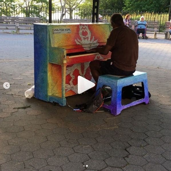 Photo of Shore Road Park at Shore Road & 88th Street, Shore Road, Fort Hamilton, Brooklyn, Kings County, New York, 11209, United States. Visited Sing for Hope Piano “Love is in…