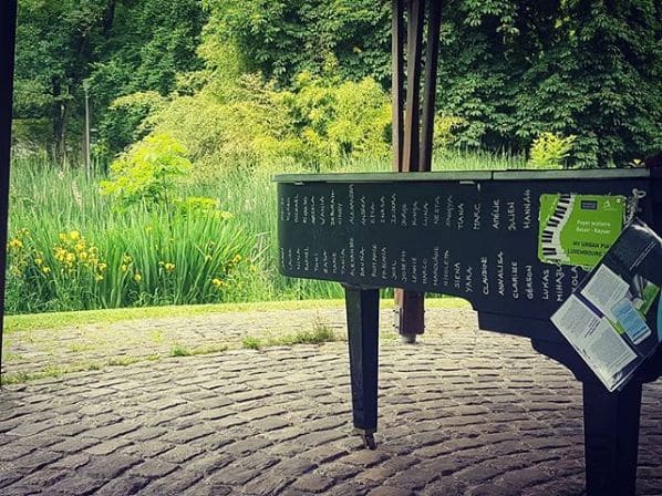 Public piano in Luxembourg, Luxembourg