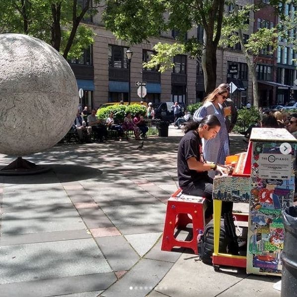 Photo of Albert Capsouto Park at Canal Street, Tribeca, Manhattan Community Board 1, Manhattan, New York County, New York, 10005, United States