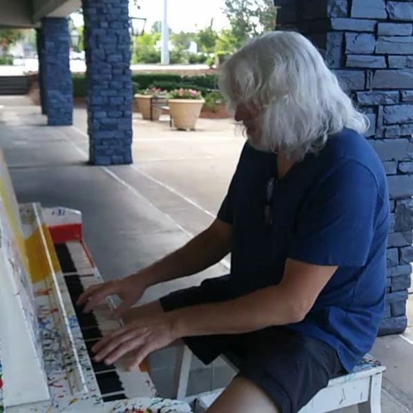 Public piano in Atlanta, Georgia, United States