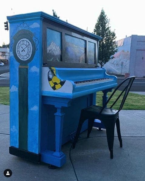 Photo of Klamath Falls, Oregon at EagleRidge High School, 677, South 7th Street, Klamath Falls, Klamath County, Oregon, 97601, United States. Do you recognize this clock tower…