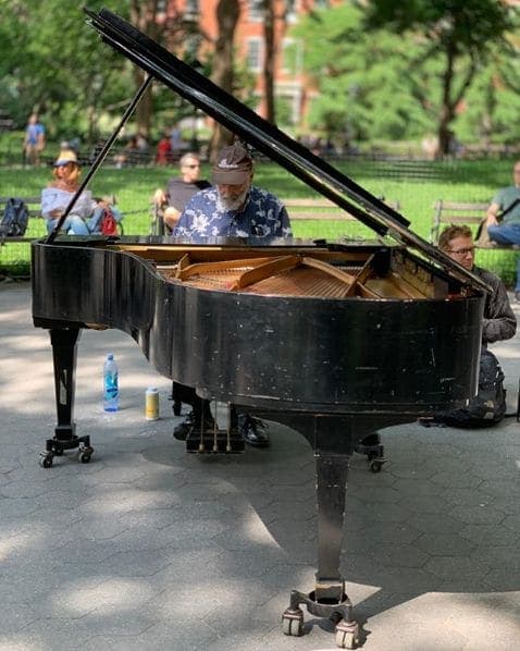 Photo of Washington Square Park at Washington Square Fountain, Washington Square South, Washington Square Village, Manhattan Community Board 2, Manhattan, New York County, New…