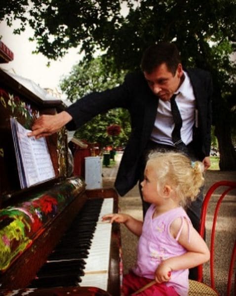 Public piano in London, England, United Kingdom
