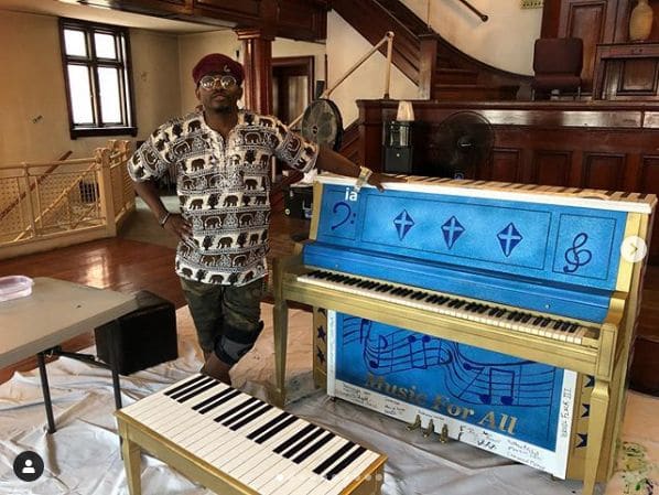 Public piano in Washington, District of Columbia, United States