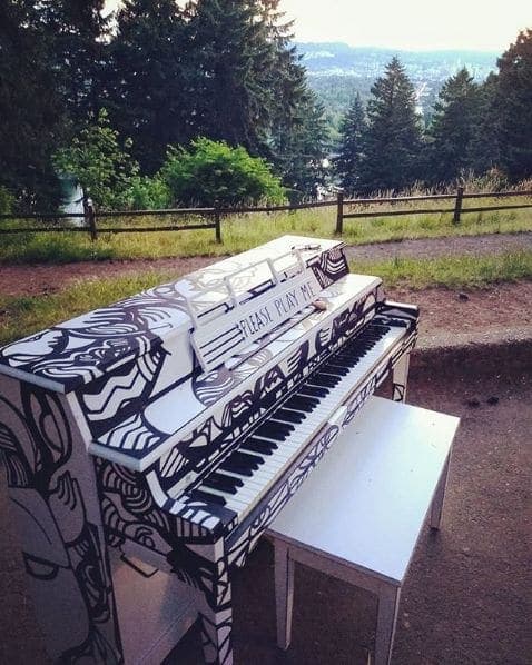 Photo of Mt. Tabor at Southeast Harvey Scott Circle, Mount Tabor, Portland, Multnomah County, Oregon, United States
