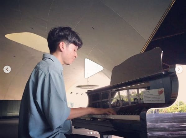 Public piano in Kaohsiung, Taiwan