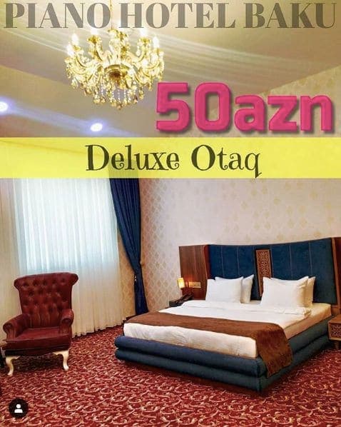 Photo of PIANO HOTEL BAKU at Narimanov Raion, Baku, Absheron, 1075, Azerbaijan. 👑 Gozel tesuratlarla ayrilacaginiz Hotelimizin \