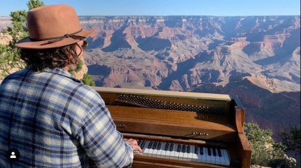Public piano in Coconino County, Arizona, United States