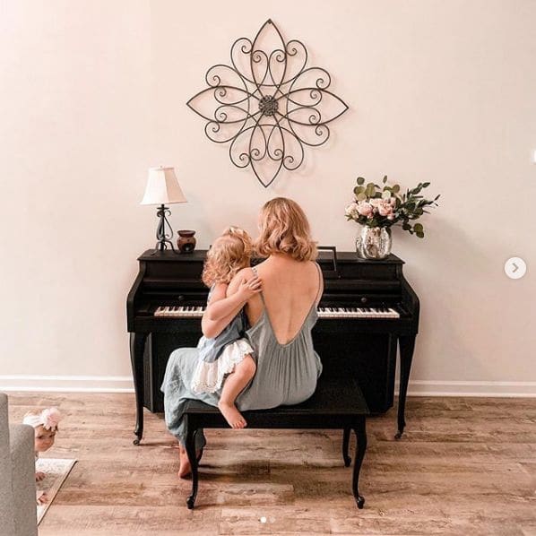 Public piano in Orange County, Virginia, United States