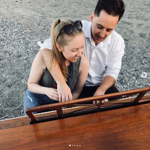Public piano in Milwaukee, Wisconsin, United States