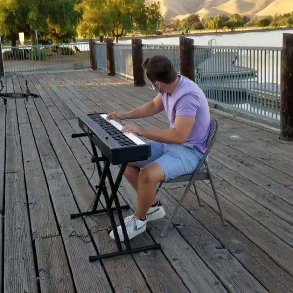 Photo of Lake Elizabeth / Central Park at Dock Area, Kiwanis Bridge, Fremont, Alameda County, California, 94538, United States