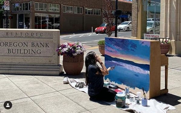 Photo of Klamath Falls, Oregon at EagleRidge High School, 677, South 7th Street, Klamath Falls, Klamath County, Oregon, 97601, United States. Bob Ross once said 𠇊ll you need to…