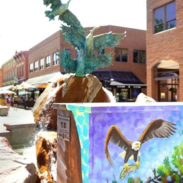 Photo of Downtown Fort Collins at 141, West Mountain Avenue, Fort Collins, Larimer County, Colorado, 80524, United States
