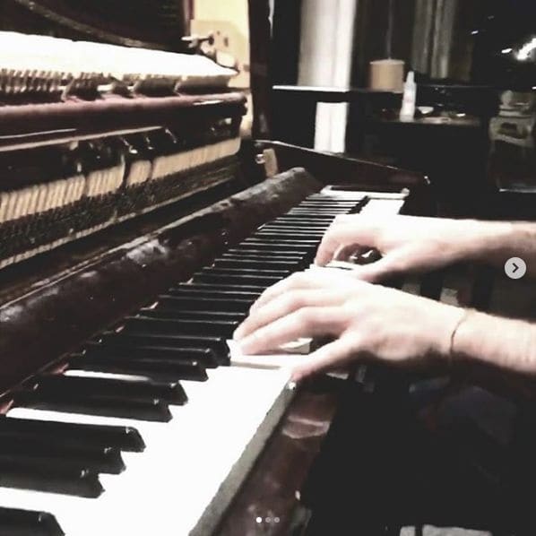 Public piano in Catania, Sicily, Italy