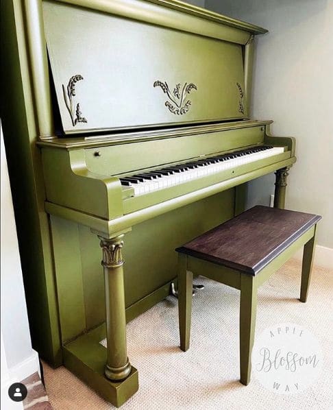 Photo of Michigan at 161, North 25 Road, Colfax Township, Wexford County, Michigan, 49618, United States. 🍸Spanish Olive dresses this piano mighty fine. It’s ready for it’s…