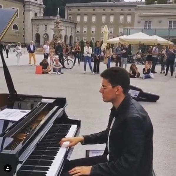Photo of Mozartplatz, Salzburg, Austria at Goldene Ente, 10, Goldgasse, Altstadt, Salzburg, 5020, Austria