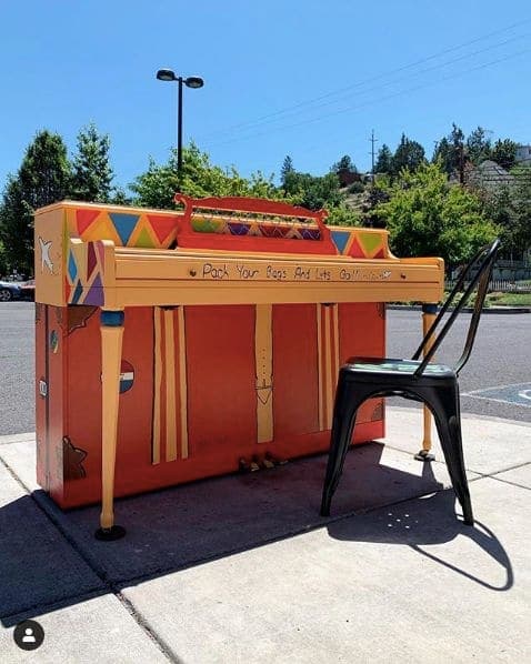 Photo of Klamath Falls, Oregon at EagleRidge High School, 677, South 7th Street, Klamath Falls, Klamath County, Oregon, 97601, United States. Pack your bags and let’s go!! 🛫🎼✨