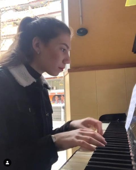 Public piano in Barcelona, Catalonia, Spain