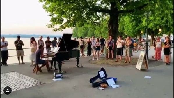 Photo of Bregenz at Montfortstrasse, Montfortstraße, Stadt Bregenz, Bezirk Bregenz, Vorarlberg, 6900, Austria. 🎶Now I beg to see y'all dance just one more time🎶\n\nIt was so…