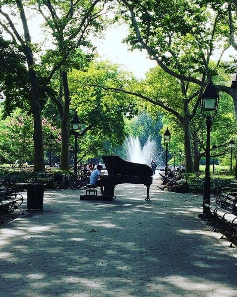 Photo of Washington Square Park at Washington Square Fountain, Washington Square South, Washington Square Village, Manhattan Community Board 2, Manhattan, New York County, New…