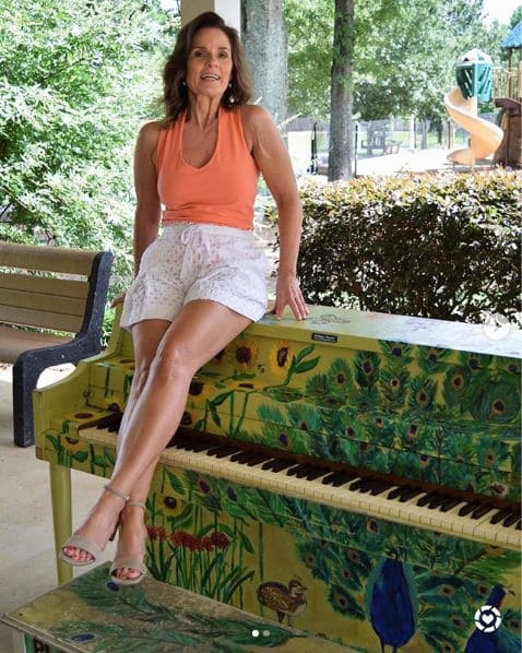 Public piano in Fulton County, Georgia, United States