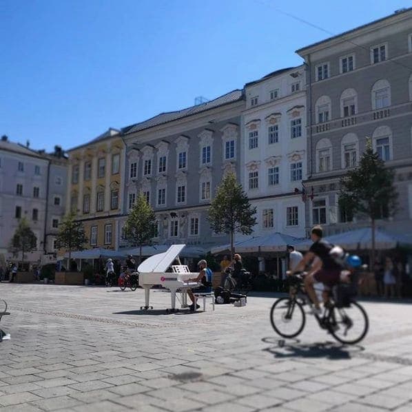 Photo of Hauptplatz at Trinity Column, Main Square, Altstadtviertel, Innere Stadt, Linz, Upper Austria, 4020, Austria