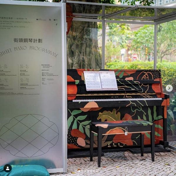 Public piano in Municipality of Macau, Macau, China