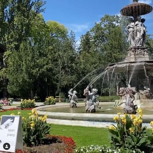 Photo of Grazer Stadtpark at Stadtparkbrunnen, Platz der Menschenrechte, Innere Stadt, Graz, Styria, 8010, Austria
