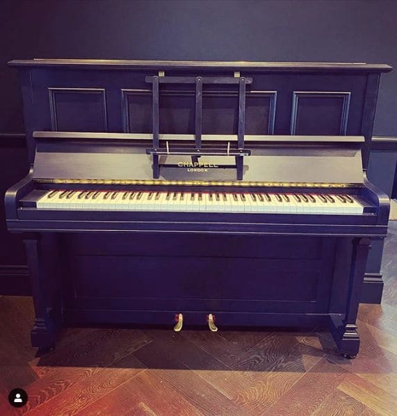 Public piano in London, England, United Kingdom