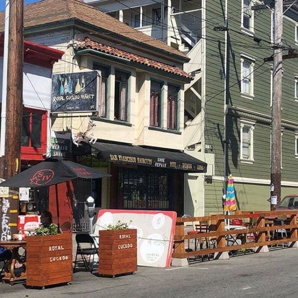 Photo of The Royal Cuckoo Market and Horsies Saloon at 3368;3370, 19th Street, Mission District, San Francisco, California, 94110, United States