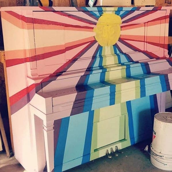 Photo of Vermillion, South Dakota at 301, East Cedar Street, Vermillion, Clay County, South Dakota, 57069, United States. So many touch ups needed. Buttery sunburst comes next!