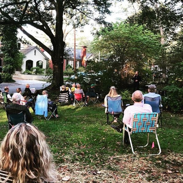 Public piano in Greenville, South Carolina, United States