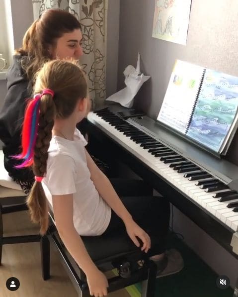 Public piano in Moscow, Moscow, Russia