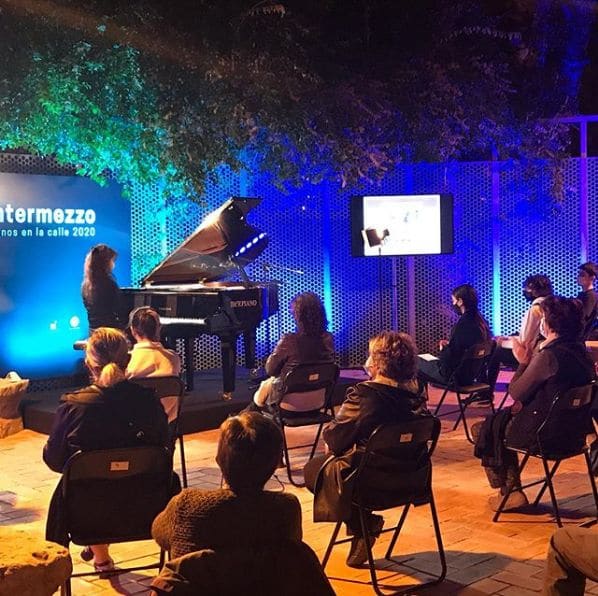 Public piano in Murcia, Region of Murcia, Spain