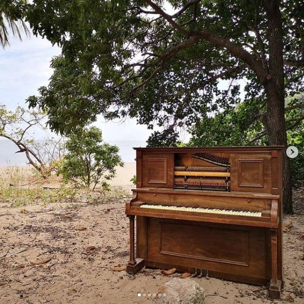 Public piano in Queensland, Australia