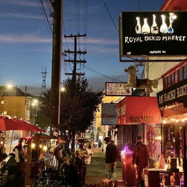 Photo of The Royal Cuckoo Market and Horsies Saloon at 3368;3370, 19th Street, Mission District, San Francisco, California, 94110, United States