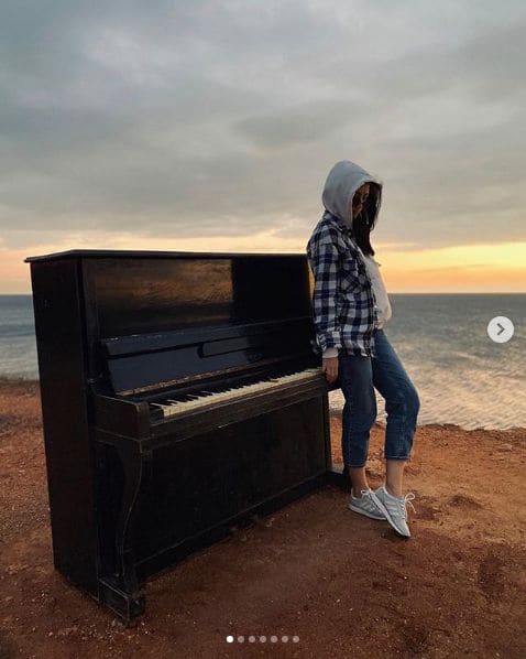 Public piano in Sevastopol, Ukraine