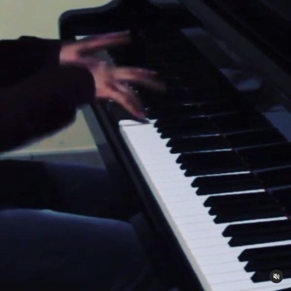 Public piano in London, England, United Kingdom