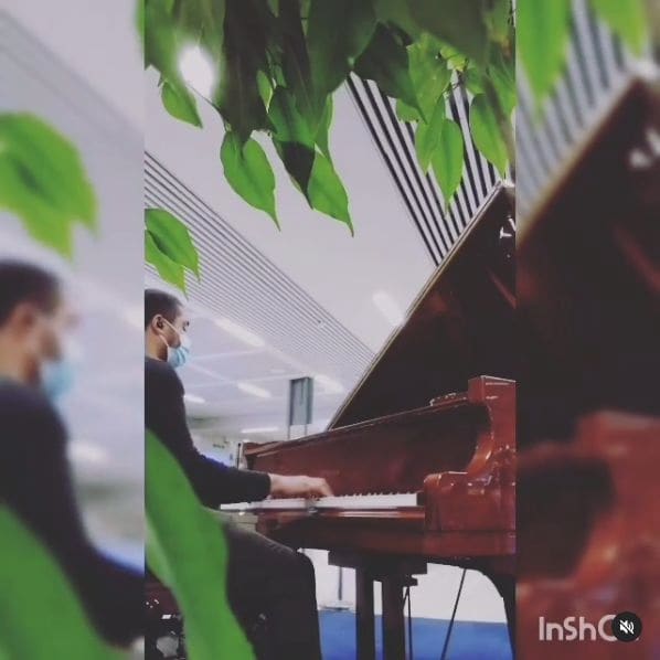 Public piano in Rome, Lazio, Italy