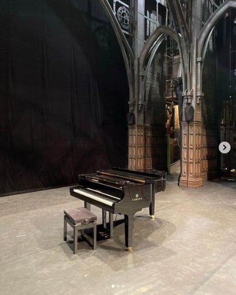 Public piano in Westminster, England, United Kingdom
