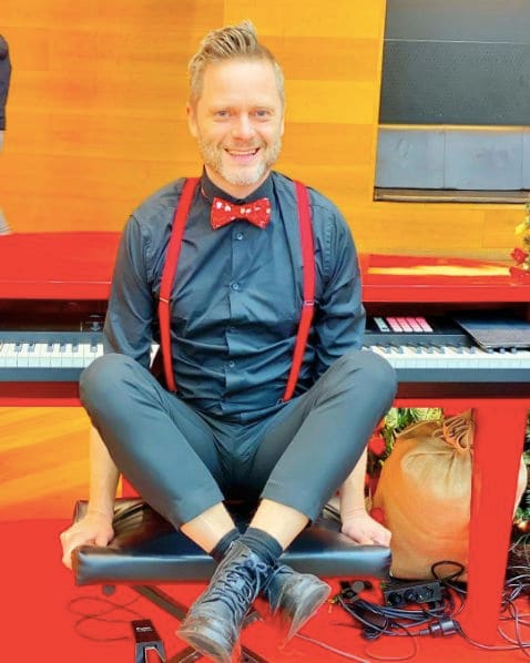 Public piano in Stockholm County, Sweden