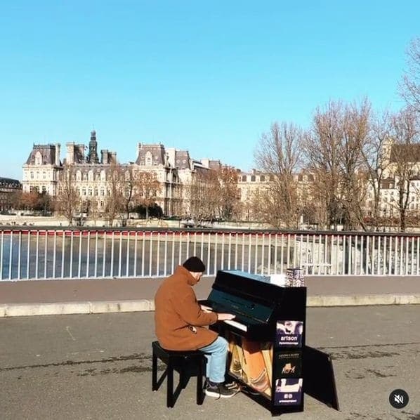 Photo of Pont Saint-Louis at Pont Saint-Louis, Quartier Les Îles, 4th Arrondissement, Paris, Ile-de-France, Metropolitan France, 75004, France