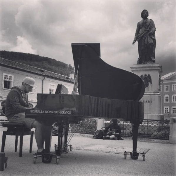 Photo of Mozartplatz, Salzburg, Austria at Goldene Ente, 10, Goldgasse, Altstadt, Salzburg, 5020, Austria