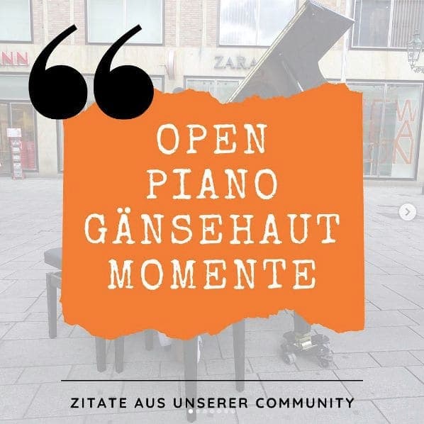 Photo of Open Piano for Refugees at 65, Nussdorfer Straße, Thurygrund, KG Alsergrund, Alsergrund, Vienna, 1090, Austria. Wir haben einmal in unserer Community nachgefragt und ein…