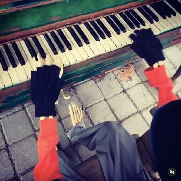 Public piano in DeKalb County, Georgia, United States