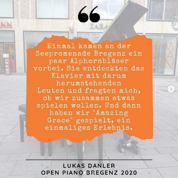 Photo of Open Piano for Refugees at 65, Nussdorfer Straße, Thurygrund, KG Alsergrund, Alsergrund, Vienna, 1090, Austria. Teil 2 der Open Piano Gänsehaut Momente 🎹🙏 Wir hoffen,…