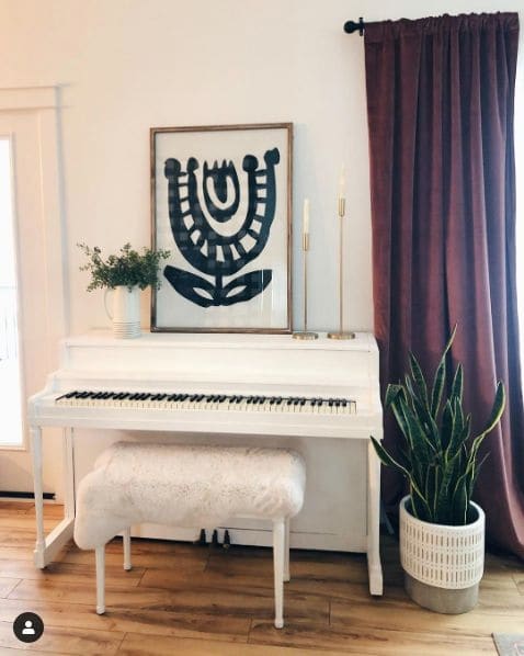 Public piano in Marshall County, Iowa, United States